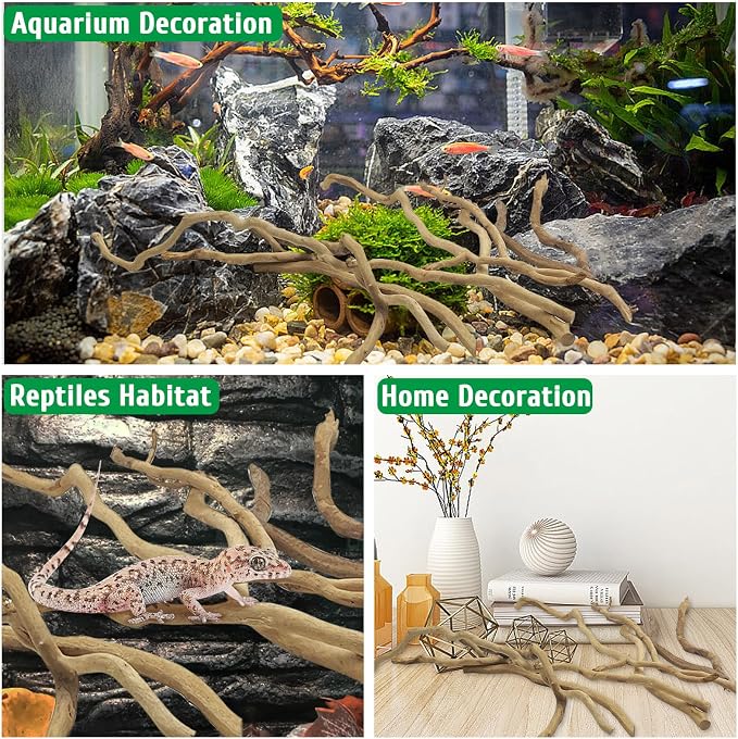 kathson Natural Driftwood for Aquarium - Image 3