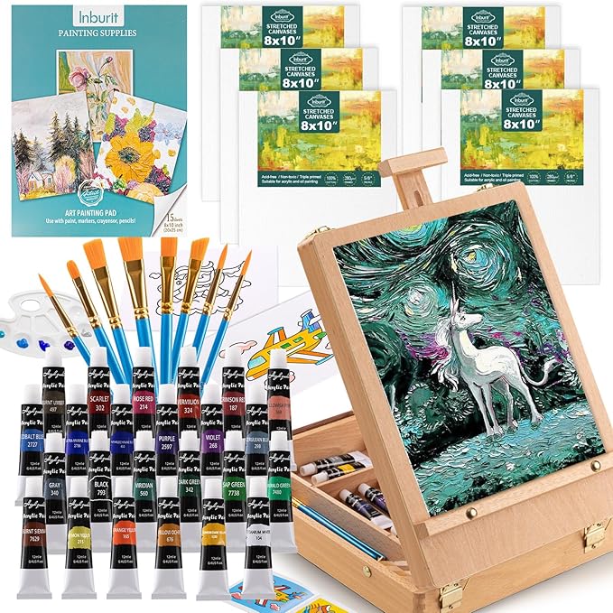 Inburit Art Acrylic Paint Set by Inburit