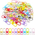 KJML DIY Keychain clip 60pcs Swivel Snap Lobster Claw Keychain Clasps Lanyard by KJMLDIY