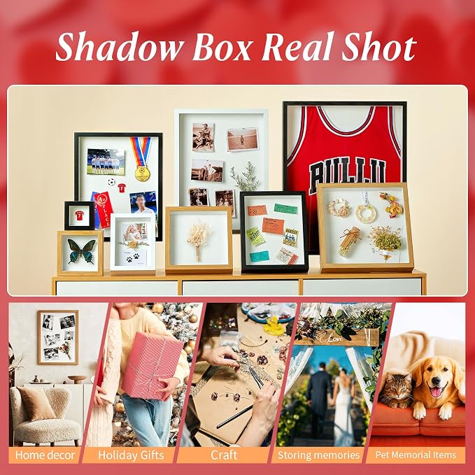 8x8 Shadow Box Picture Frame - Image 6