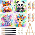 Arttoplus 4 Pack Paint by Numbers Kit by Arttoplus