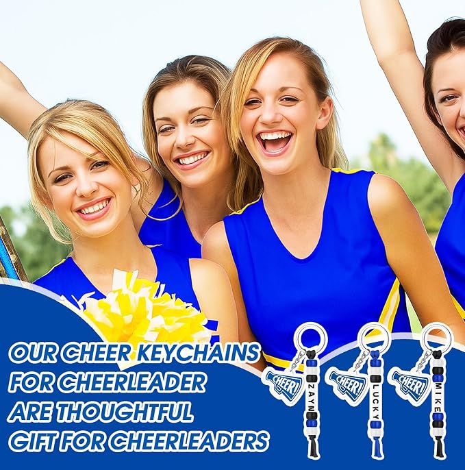 Suncalla 996 Pcs 24 Set Cheer Keychain Making Kit DIY Key Chain Crafts - Image 7