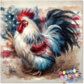 HMZephitiquc Paint by Number American Flag, Chicken Paint by Numbers by Unknown