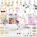 Wurosi 945 Pcs Bag Charm Kit, Charms Lip Gloss Keychain Making Kit, Beaded by Unknown