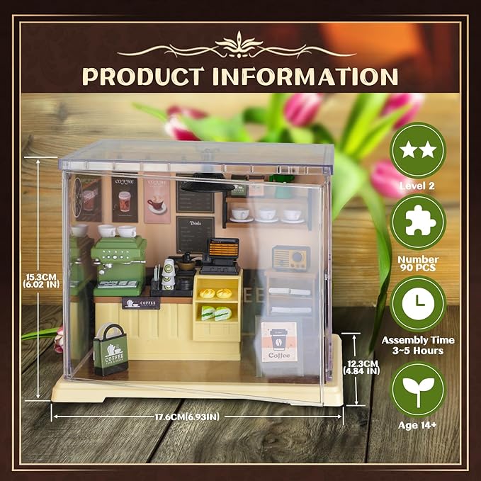 Coffee Shop Mini Model Kits - Image 6