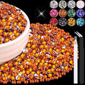 6000PCS 4mm Resin Rhinestones Bulk by BELLEBOOST