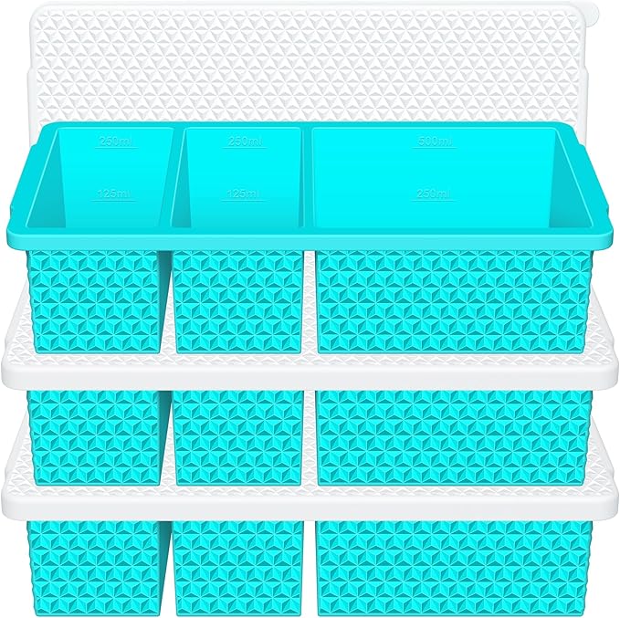 3 Pack - Silicone Freezer Trays by Aopigavi