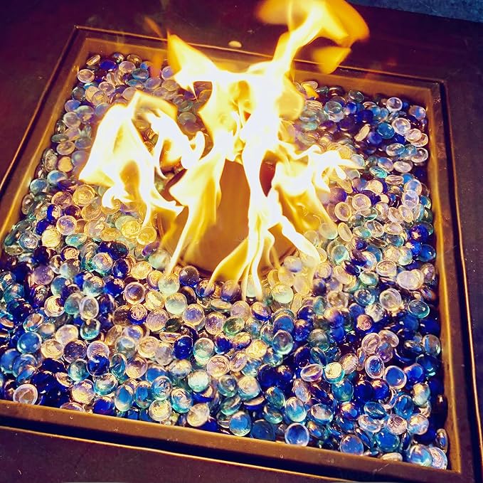 FANTIAN 1LB Flat Glass Marbles for Vase - Image 6