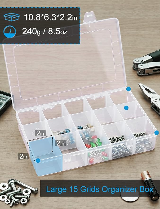 Hlotmeky Plastic Organizer Box - Image 2