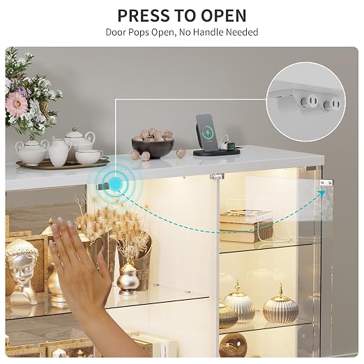 HNEBC Display Curio Cabinet - - Image 4