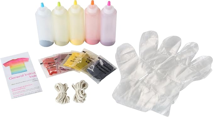 Tulip One-Step Tie-Dye Kit Neon, Party Activity, Permanent Fabric Dye, Vibrant - Image 2