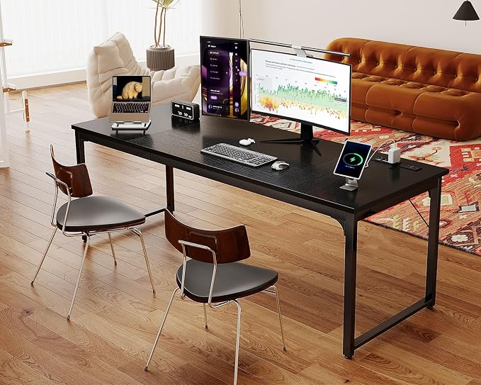 Coleshome 71 Inch Computer Desk - Image 7