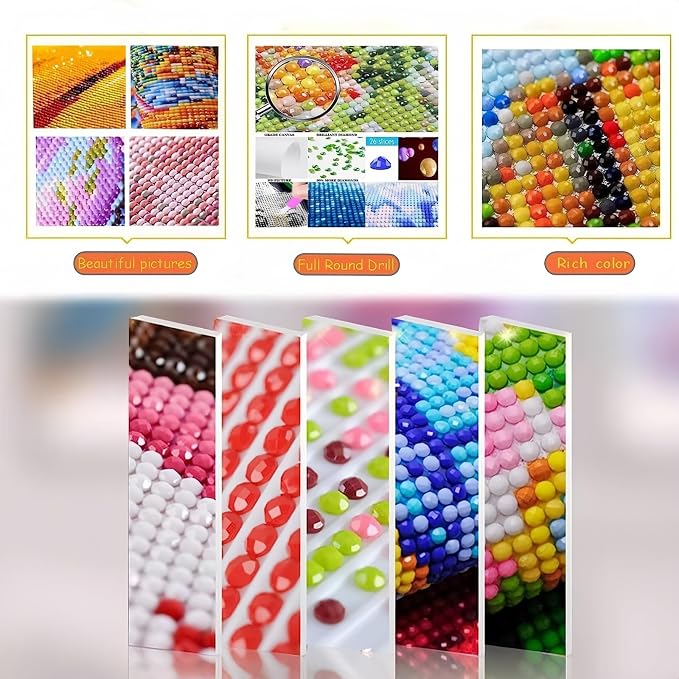 Acelii 4PCS 5D Diamond Art Kits - Image 6