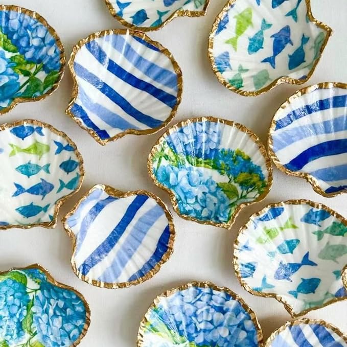 10PCS 4-5 Inch Large Sea Shells White Scallop Shells - Image 4