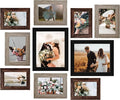 LUCKYLIFE Picture Frames Collage Wall Decor 10-Pack, Gallery Wall Frame Set by LUCKYLIFE