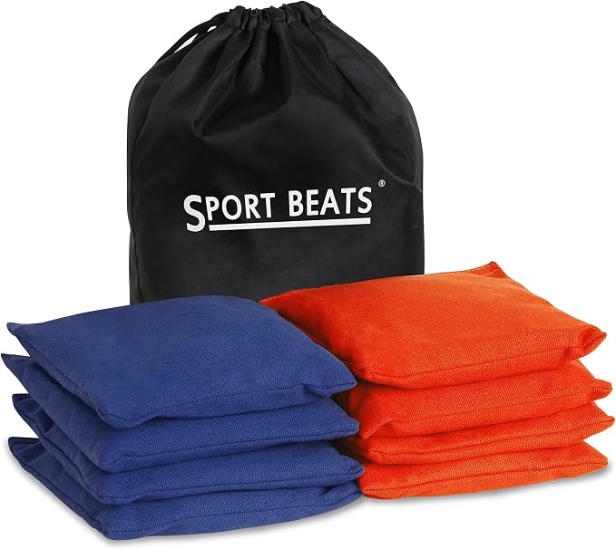 SPORT BEATS Cornhole Bags Set of 8 by SPORTBEATS