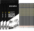 36 Pcs Drawing Sketching Pencil Set Professional Graphite Charcoal Gift Bulk by Humyoun