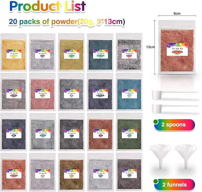 YRYM HT Tie Dye Powder Refills 400g - Image 3
