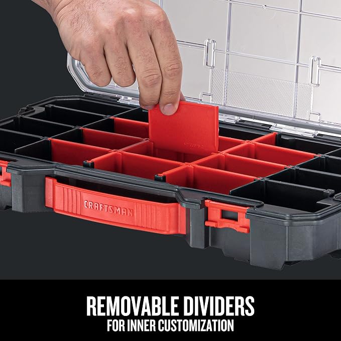 CRAFTSMAN VERSASTACK Storage Organizer, Small Parts Organizer, 20-Compartments - Image 3
