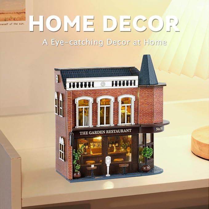 Flever Dollhouse Miniature DIY House Kit Creative Room - Image 9