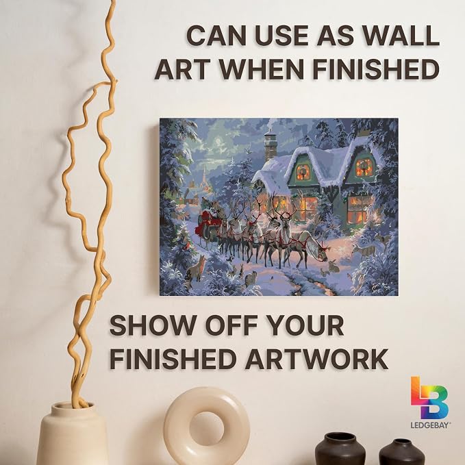 Ledgebay DIY Paint by Numbers Kit - Image 9