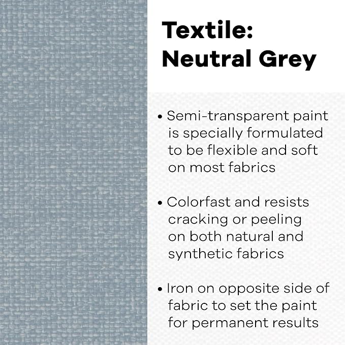 Textile Color Paint NEUT Grey - Image 2