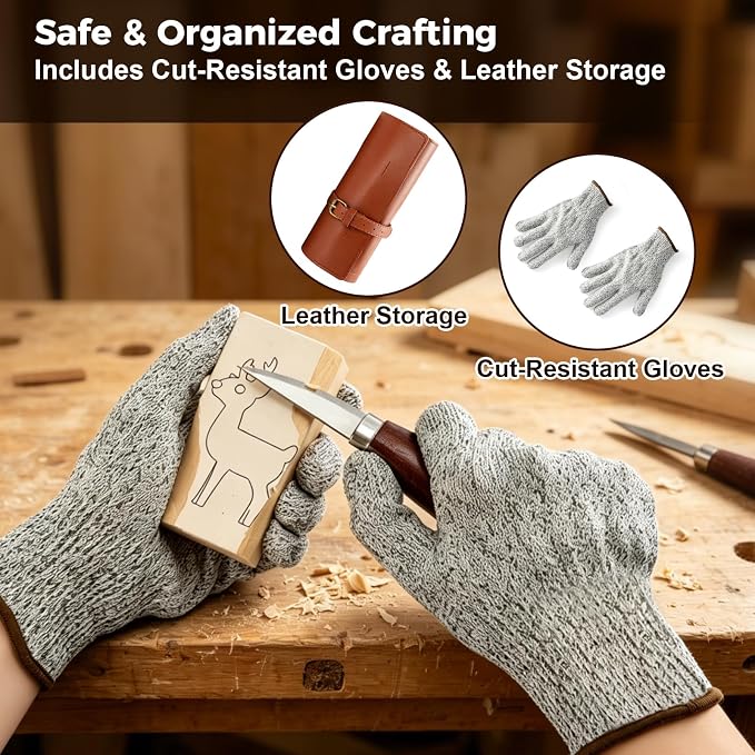 Wood Carving Kit for Beginners - Image 5