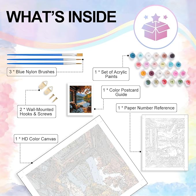 Paint by Numbers Kit for Adults - Image 4