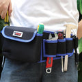Tool Belt,600D Water-draining Oxford Cloth Tool Belts for Men,Electrician Tool Belt Widely Applied to Repairmen,Electrician,Carpenter,Construction(5 pockets)
