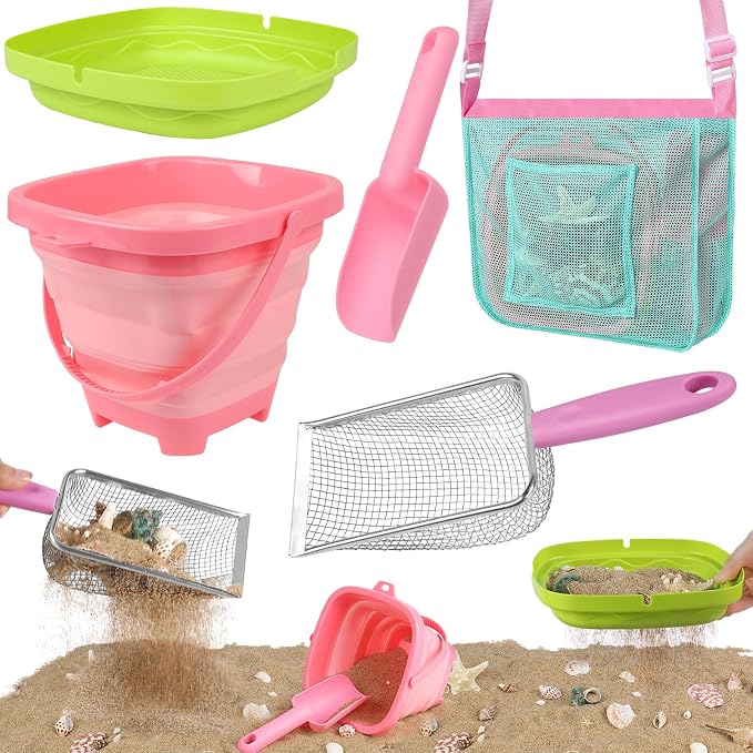 Beach Shell Collecting Set, Sand Toys by FHOZGECY