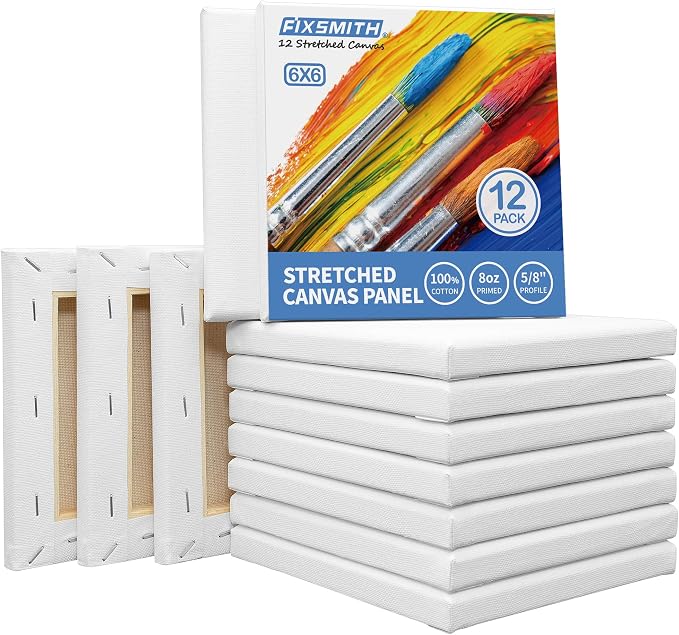 FIXSMITH Stretched Canvas for Painting by FIXSMITH