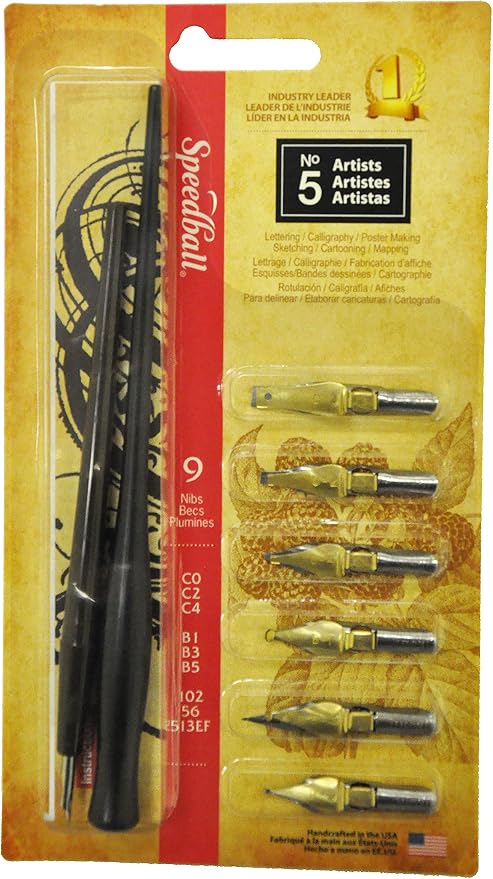 Speedball No. 5 Artists Pen Set - Image 3