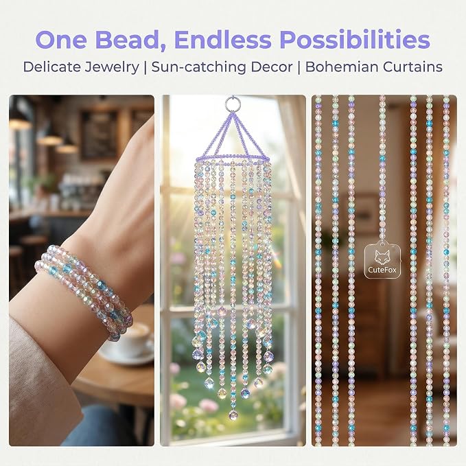 Premium Austrian Glass Beads, Mix Assorted Glass Beads - Image 3