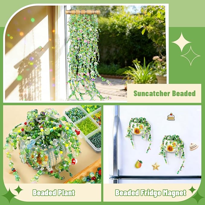 5057 Pcs Beaded Plant Kit Forever Plant Kit - Image 6