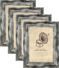 4x6 Picture Frames Set of 4 Vintage Photo Frame, Rustic Retro Photo Frame by TKYGU