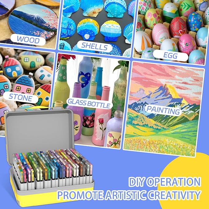 360 Colors Acrylic Paint Markers - Image 8