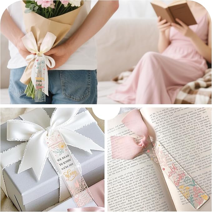 Dazoratix Floral Acrylic Bookmark Blanks - Image 7