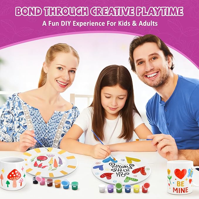 Goldentime Ceramic Painting Kit - Image 5