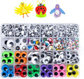 1680pcs Googly Wiggle Eyes Self Adhesive, by ZZYI
