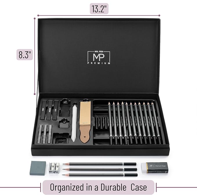 Mr. Pen- Drawing Sketching Pencil Set, Graphite Pencils | Graphite Sticks - Image 7