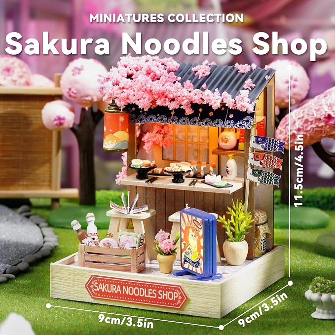 Flever Dollhouse Miniature DIY House Kit Creative Room - Image 2