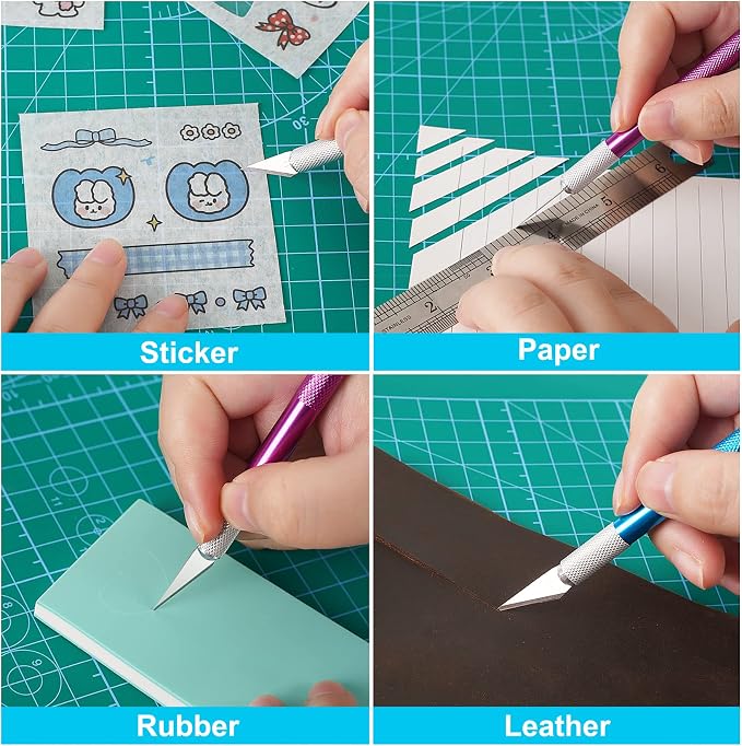DIYSELF Exacto Knife Set, Hobby Knives Kit - Image 7