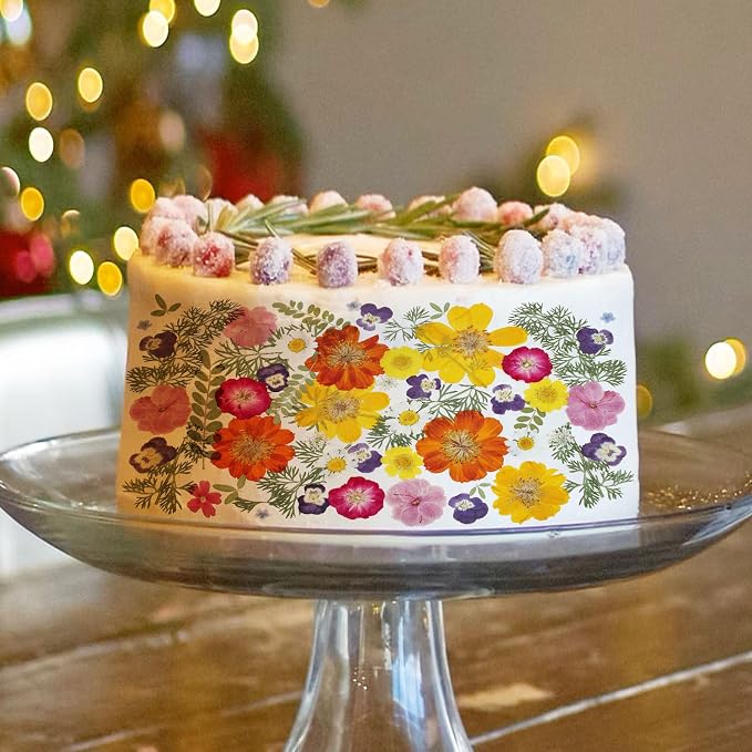 48 Pcs Mix Natural Dried Pressed Flowers - Image 3