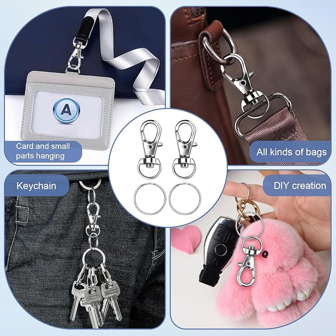 Logosophia 50 PCS Premium Keychain Making Kit - Image 6