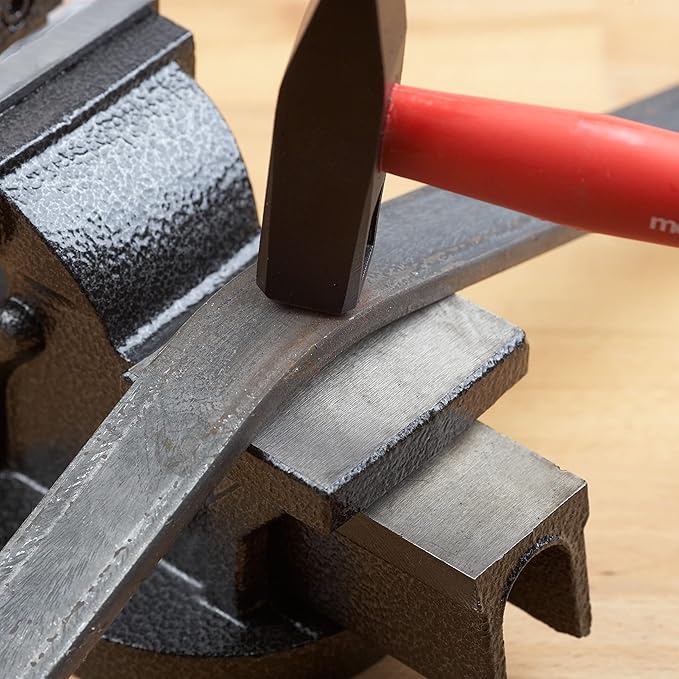 Bench Vise Heavy Duty 5 1/2 inch Table Clamp-Vise, Bench-Table Vice Clamp with 5-inch Jaw Width and 5.5-inch Jaw Opening, Woodworking Workbench Vise with Bolts & Nuts