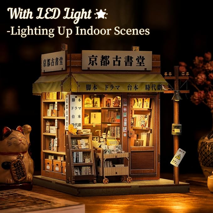 Fsolis Japanese Book Nook Kit - Image 2
