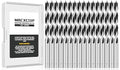 1/4" Brad Point Wood Drill Bit Set, 16Pcs Drill Bit Set with Double Flutes Design for Carpenter Woodworking and All Types of Wood