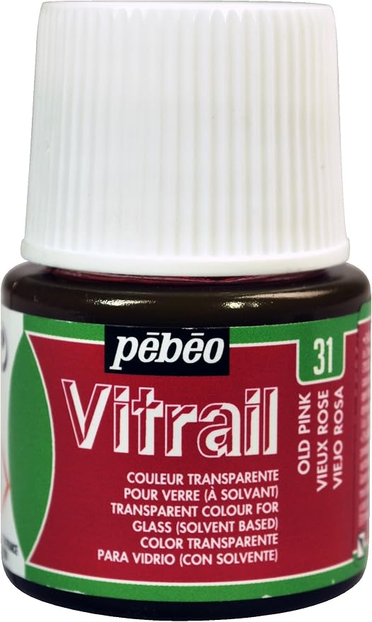 Pebeo Vitrail, Stained Glass Effect Paint, 45 ml Bottle by Unknown