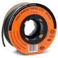 Wirefy 3/32" Heat Shrink Tubing - 3:1 Ratio - Adhesive Lined - a resistant Heat Shrink - Black - 50 Feet Roll