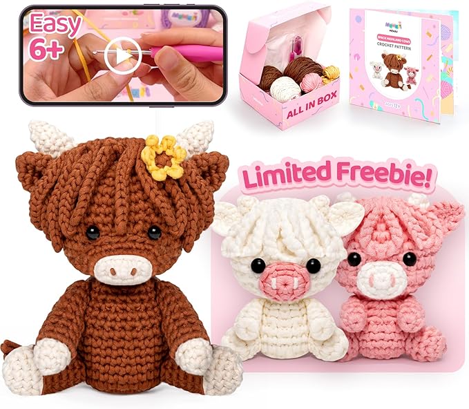 Mewaii Beginner Crochet Kit by Mewaii